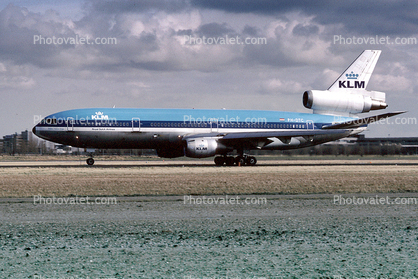 PH-DTC, Douglas DC-10-30, KLM Airlines, CF6-50C2, CF6