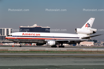 N912WA, American Airlines AAL, Douglas DC-10-10, CF6-6K, CF6