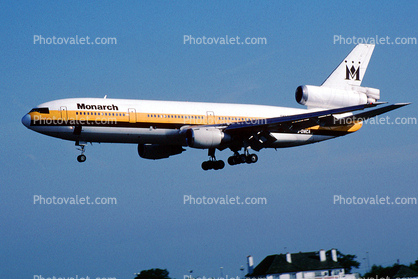 G-DMCA, Monarch Airlines MON, Douglas DC-10-30, CF6-50C2, CF6