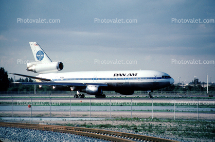 N60NA, Pan American World Airways, Douglas DC-10-10, CF6-6K, CF6