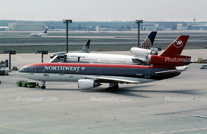 N149US, Douglas DC-10-40, Northwest Airlines NWA, JT9D-20J, JT9D