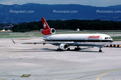 HB-IHG, SwissAir, McDonnell Douglas, MD-11, PW4460, PW4000