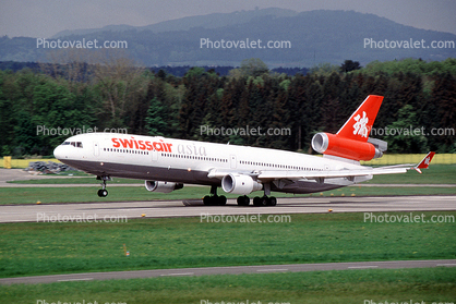 HB-IWN, Taking-off, SwissAir asia, McDonnell Douglas, MD-11, PW4460, PW4000