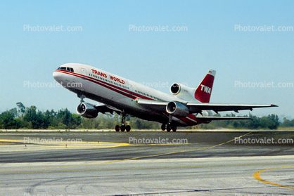 Trans World Airlines, Lockheed L-1011, Taking-off, TWA