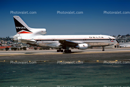 N706DA, Delta Air Lines, Lockheed L-1011-1, RB211
