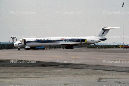 SU-DAK, McDonnell Douglas MD-82, ZAS, Airline of Egypt, JT8D-217C, JT8D