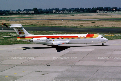 EC-EXT, McDonnell Douglas MD-87, Iberia Airlines, Ciudad de Albacete