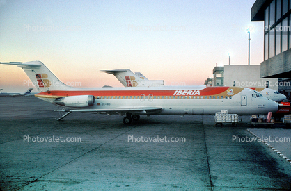 EC-BIO, Douglas DC-9-32, Iberia Airlines, Airstair, JT8D, JT8D-7B