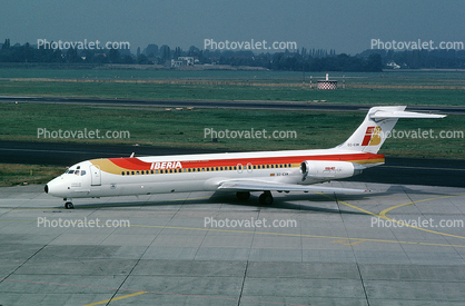 EC-EXM, McDonnell Douglas MD-87, Iberia Airlines, JT8D