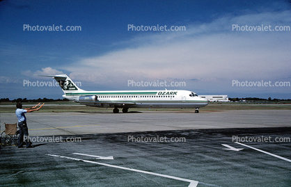 N928L, Ozark, McDonnell Douglas DC-9-34, JT8D-15, JT8D
