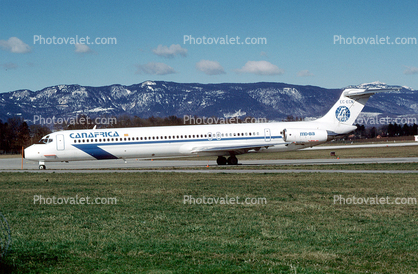 EC-ECN, Canafrica, McDonnell Douglas MD-83, JT8D, JT8D-219