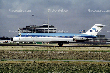 Douglas DC-9-33RC, KLM Airlines, PH-DNO, JT8D, JT8D-9A s3