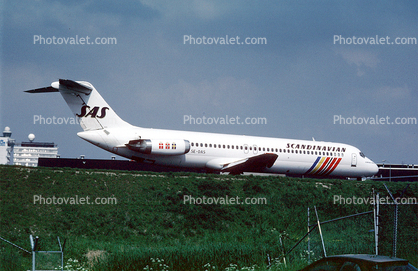 SE-DAS, Scandinavian Airline System, Douglas DC-9-41, JT8D-11 s30, JT8D