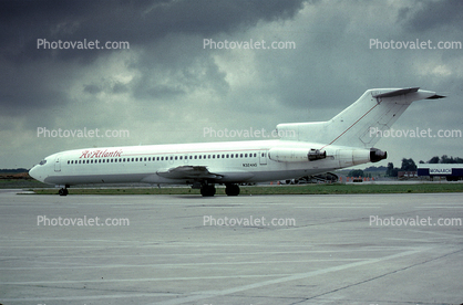 N324AS, Boeing 727-247, Air Atlantic, JT8D-15, JT8D, 727-200 series