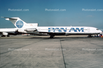 N354PA, Boeing 727-225AF, Pan American Airways PAA, JT8D, 727-200 series