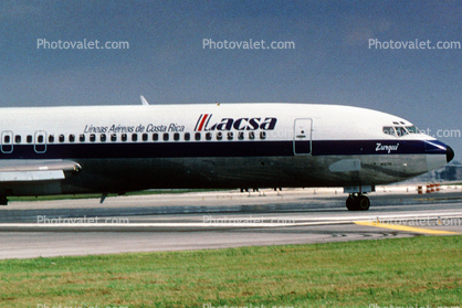 N1279E, LACSA, Boeing 727-2Q6, JT8D, 727-200 series