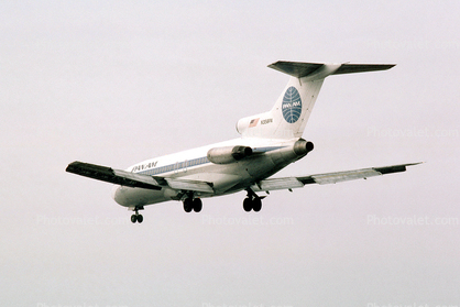 N356PA, Pan American Airways, Boeing 727-21, JT8D, JT8D-7B s3, 727-200 series