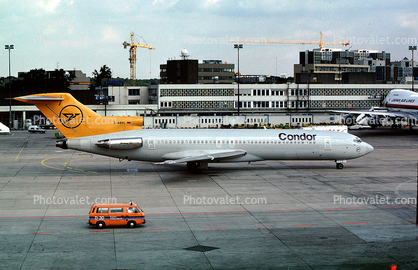 D-ABVI, Boeing 727-230A, Condor Airlines, Gate, Terminal, JT8D, 727-200 series