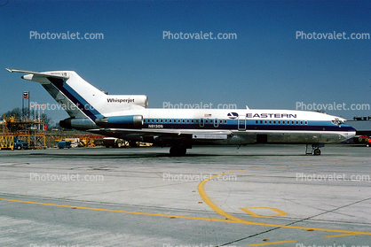 N8130N, Boeing 727-025, Eastern Airlines EAL, Whisperjet, JT8D, JT8D-7B