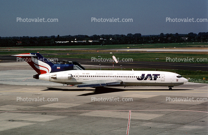 YU-AKG, JAT Airways, Boeing 727-2H9, JT8D, 727-200 series