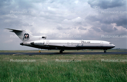 F-GCGQ, Belair Airlines, Boeing 727-227, JT8D-9A, JT8D, 727-200 series