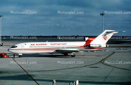 7T-VEV, Air Algerie, Boeing 727-2D6, JT8D, 727-200 series