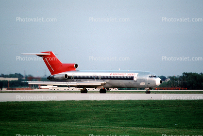 N294US, Boeing 727-251, Northwest Airlines NWA, JT8D-15A, JT8D, 727-200 series