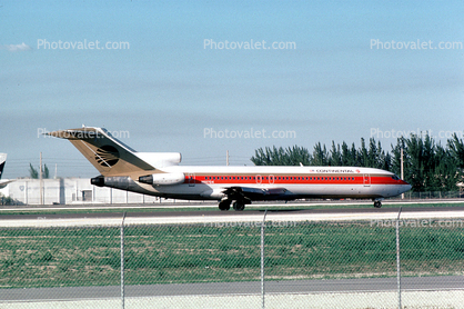 N88704, Boeing 727-224, Continental Airlines COA, JT8D-9A, JT8D, 727-200 series
