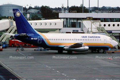 SE-DLP, Air Sweden, Boeing 737-205, 737-200 series, JT8D