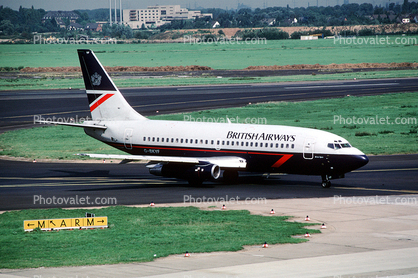 G-BKYF, Boeing 737, British Airways BAW