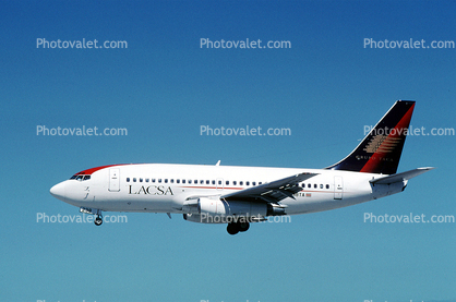 N238TA, LACSA, Boeing 737-242, 737-200 series, JT8D, JT8D-17A(HK3)