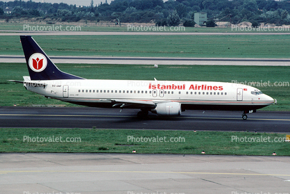 TC-IAF, Istanbul Airlines, Boeing 737-43Q, 737-400 series