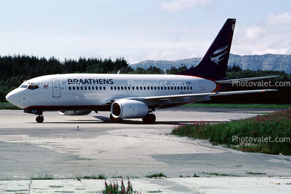 LN-TUF, Braathens, Boeing 737-705, 737-700 series, CFM56-7B22, CFM56