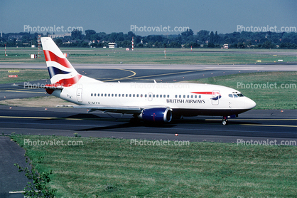 G-GFFH, Boeing 737-5H6, British Airways BAW, 737-500 series, CFM56-3C1, CFM56