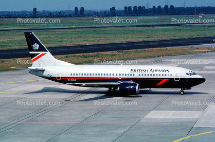 G-CMMP, Boeing 737-3L9, British Airways BAW, 737-300 series, CFM56-3B2, CFM56
