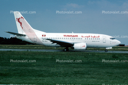TS-IOJ, Boeing 737-5H3, 737-500 series, Monastir