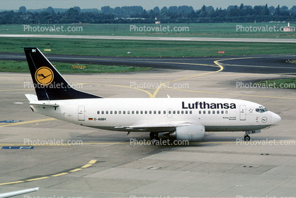 D-ABIH, Boeing 737-530, Lufthansa, 737-500 series, Lufthansa, Bruchsal
