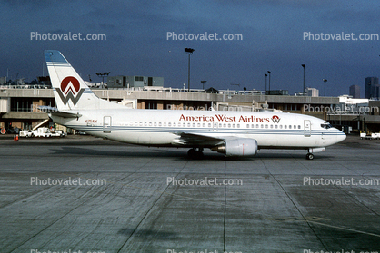 N175AW, Boeing 737-33A, America West Airlines AWE, 737-300 series, CFM56-3B2, CFM56