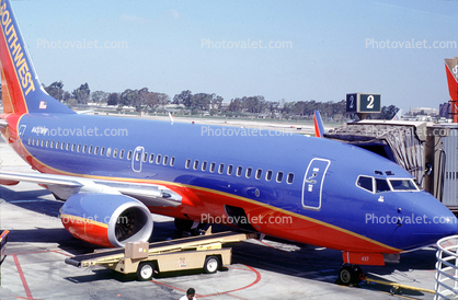 N437WN, Boeing 737-7H4, Next Gen, Southwest Airlines SWA, Santa Ana International Airport, 737-700 series, CFM56-7B24, CFM56