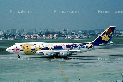 JA8965, Boeing 747-481D, All Nippon Airways, Docket Monster, 747-400 series, CF6-80C2B1F, CF6