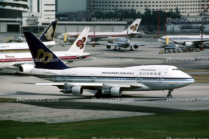N4508H, 747-SP09, Mandarin Airlines MDA, 747SP, JT9D-7A, JT9D