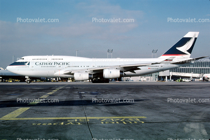 B-HOU, Boeing 747-467(BCF), Cathay Pacific, 747-400 series, RB211-524G, RB211