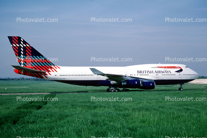 G-CIVW, Boeing 747-436, 747-400 series, RB211-524G, RB211