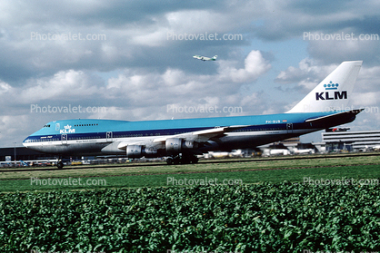 PH-BUB, Boeing 747-206B, KLM Airlines, 747-200 series, CF6-50E2, CF6