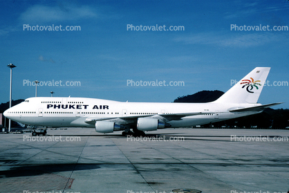 HS-VAA, Phuket Air, Boeing 747-206B, CF6-50E2, CF6