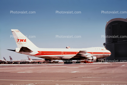 N93113, Trans World Airlines TWA, Boeing 747-131, 747-100 series, JT9D-7A, JT9D