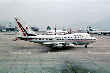 B-1880, Boeing 747-SP09, 747SP, China Airlines CAL, JT9D, JT9D-7A