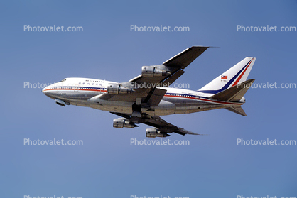 B-1862, Boeing 747-SP09, 747SP, China Airlines CAL, JT9D, JT9D-7A