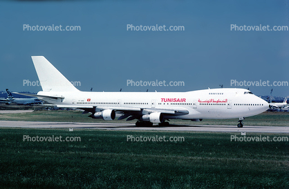 TF-ABG, Boeing 747-128, TunisAir, 747-100