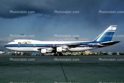 4X-AXB, Boeing 747-258B, El Al Airlines (ELY)